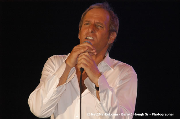 Michael Bolton - Air Jamaica Jazz & Blues Festival 2007 - The Art of Music -  Thursday, January 25th - 10th Anniversary - Air Jamaica Jazz & Blues Festival 2007 - The Art of Music - Tuesday, January 23 - Saturday, January 27, 2007, The Aqueduct on Rose Hall, Montego Bay, Jamaica - Negril Travel Guide, Negril Jamaica WI - http://www.negriltravelguide.com - info@negriltravelguide.com...!