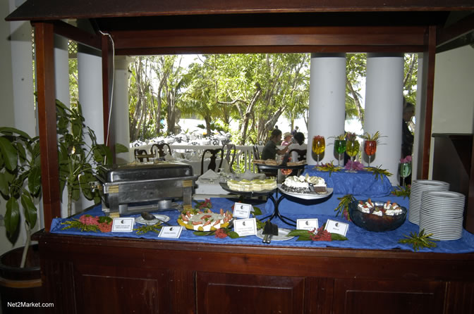 CHA / Caribbean MarketPlace Press Lunch & Briefing at Seagrapes Restaurant, Half Moon - Caribbean MarketPlace 2005 by the Caribbean Hotel Association - Negril Travel Guide, Negril Jamaica WI - http://www.negriltravelguide.com - info@negriltravelguide.com...!