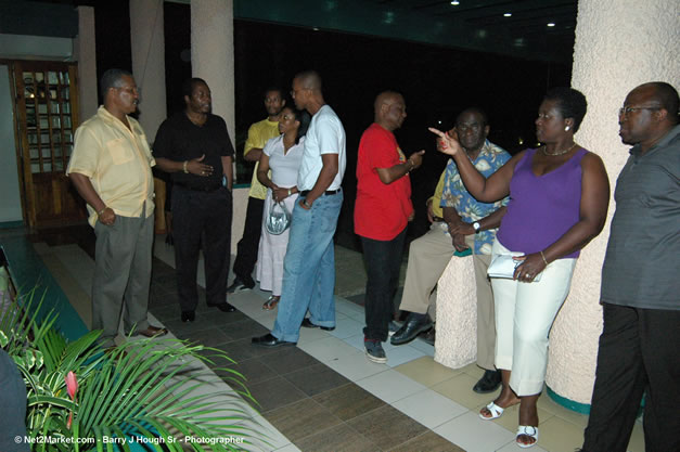 Dinner at Hedonism II - Caribbean Medical Mission, Sunday, October 22, 2006 - Negril Travel Guide, Negril Jamaica WI - http://www.negriltravelguide.com - info@negriltravelguide.com...!