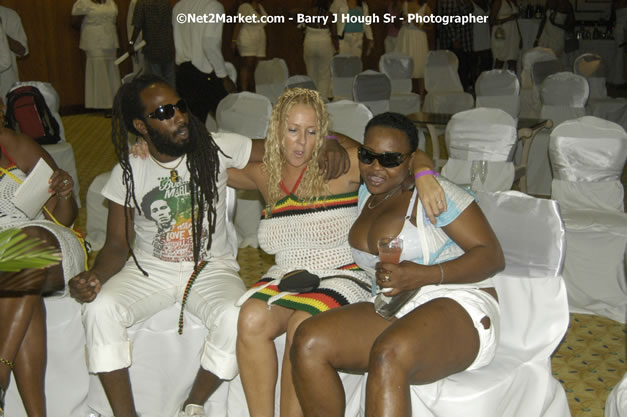 MC, DJ, and Guests - Reflections - Cure Fest 2007 - All White Birth-Night Party - Hosted by Jah Cure - Starfish Trelawny Hotel - Trelawny, Jamaica - Friday, October 12, 2007 - Cure Fest 2007 October 12th-14th, 2007 Presented by Danger Promotions, Iyah Cure Promotions, and Brass Gate Promotions - Alison Young, Publicist - Photographs by Net2Market.com - Barry J. Hough Sr, Photographer - Negril Travel Guide, Negril Jamaica WI - http://www.negriltravelguide.com - info@negriltravelguide.com...!