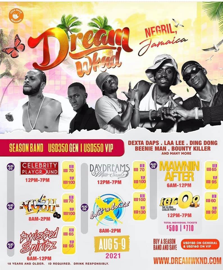 Negril Calendar Of Events The Negril Calendar of Events Web page