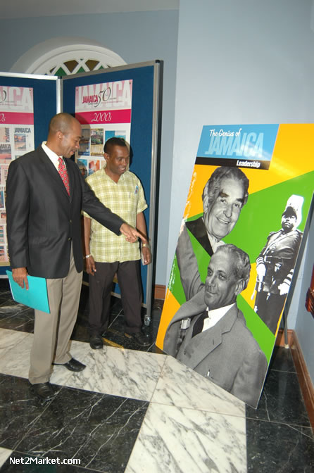 Jamaica Tourist Board 50 Years - 1955 - 2005 "...sharing the Jamaican experience" - 50th Anniversary Exhibition Launch Photos - Montego Bay Civic Center, Sam Sharpe Square, Montego Bay - Thursday, December 15, 2005  - Negril Travel Guide, Negril Jamaica WI - http://www.negriltravelguide.com - info@negriltravelguide.com...!
