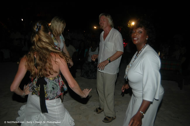 Half Moon Resort Party - Virgin Atlantic Inaugural Flight To Montego Bay, Jamaica Photos - Sir Richard Bronson, President & Family, and 450 Passengers - Party Royal Pavillion at Half Moon Resort, Montego Bay, Jamaica - Monday, July 3, 2006 - Negril Travel Guide, Negril Jamaica WI - http://www.negriltravelguide.com - info@negriltravelguide.com...!