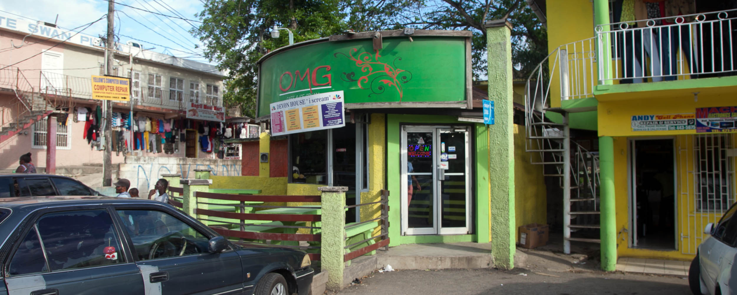 OMG Coffee & Ice Cream - Taits Plaza - Negril Jamaica