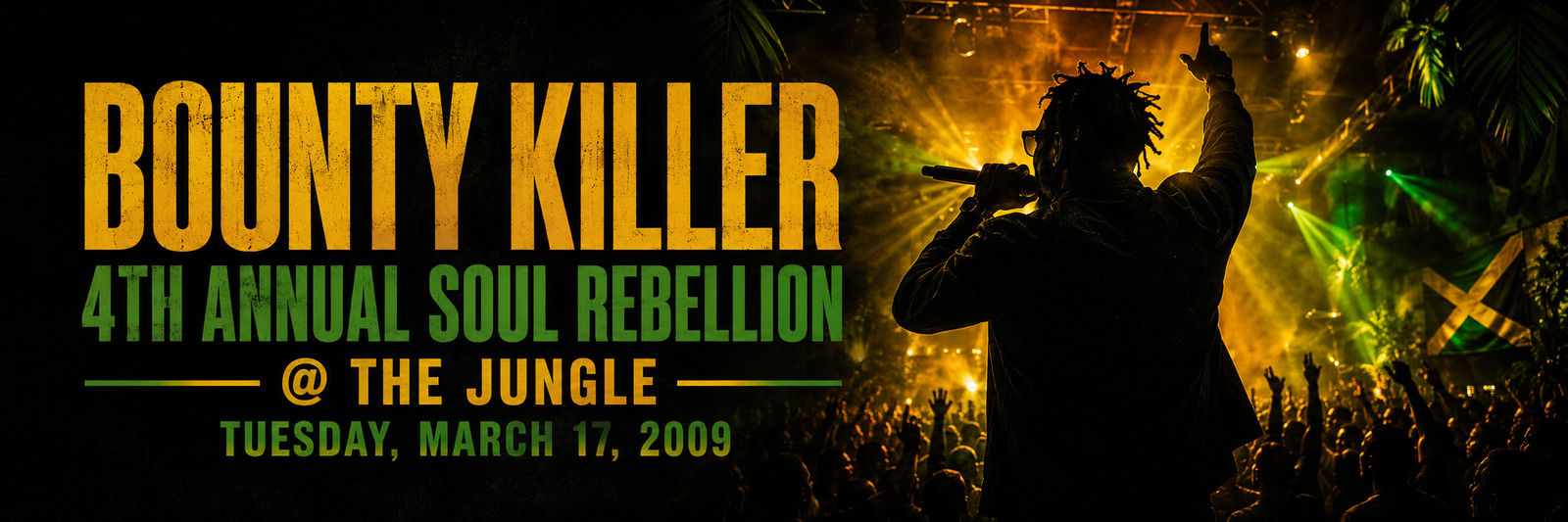 Bounty Killer — 4th Annual Soul Rebellion at The Jungle — March 17, 2009