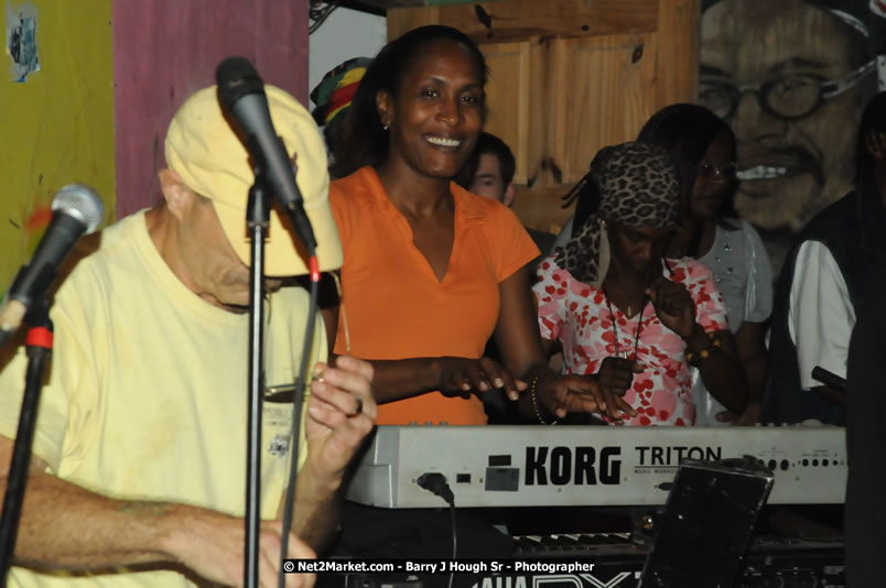 Bunny Wailer & King Yellowman at Bourbon Beach - Monday, February 25, 2008 - Bourbin Beach Restaurant, Bar, Oceanfront Accommodatioins, Live Reggae Music & Disco, Norman Manley Boulevard, Negril, Westmoreland, Jamaica W.I. - Photographs by Net2Market.com - Barry J. Hough Sr, Photographer - Negril Travel Guide, Negril Jamaica WI - http://www.negriltravelguide.com - info@negriltravelguide.com...!