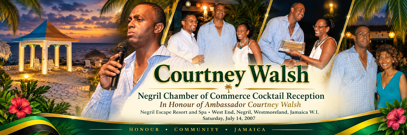 Courtney Walsh Reception complete photo collection