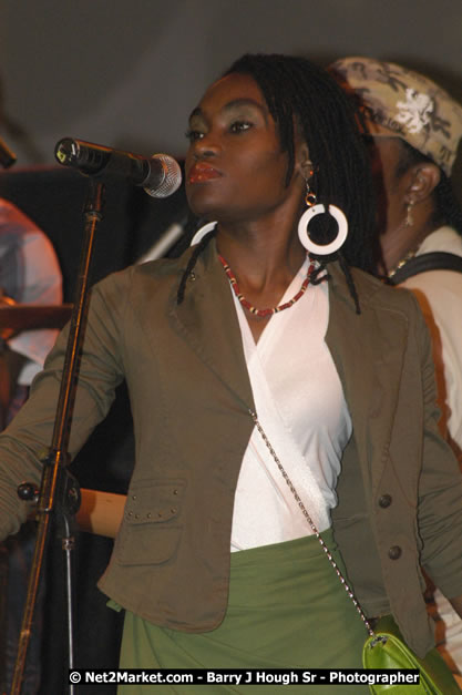 Queen Ifrica - Cure Fest 2007 - Longing For Concert at Trelawny Multi Purpose Stadium, Trelawny, Jamaica - Sunday, October 14, 2007 - Cure Fest 2007 October 12th-14th, 2007 Presented by Danger Promotions, Iyah Cure Promotions, and Brass Gate Promotions - Alison Young, Publicist - Photographs by Net2Market.com - Barry J. Hough Sr, Photographer - Negril Travel Guide, Negril Jamaica WI - http://www.negriltravelguide.com - info@negriltravelguide.com...!