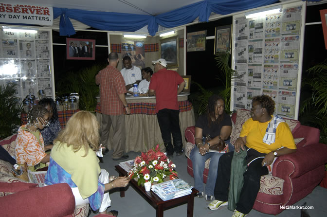 Around The Venue - Air Jamaica Jazz & Blues 2005 - The Art Of Music - Cinnamon Hill Golf Course, Rose Hall, Montego Bay - Negril Travel Guide, Negril Jamaica WI - http://www.negriltravelguide.com - info@negriltravelguide.com...!