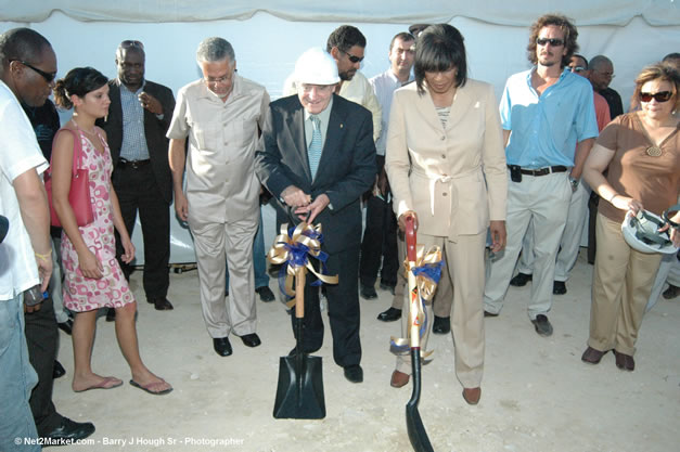 Palladium Hotels & Resorts - Groundbreaking of the 1600-Room Grand Palladium Lady Hamilton Resort & Spa and the Grand Palludium Jamaica Resort & Spa - Special Address: The Most Honorable Portia Simpson-Miller, O.N., M.P., Prime Minister of Jamaica - The Point, Lucea, Hanover, Saturday, November 11, 2006 @ 2:00 pm - Negril Travel Guide, Negril Jamaica WI - http://www.negriltravelguide.com - info@negriltravelguide.com...!