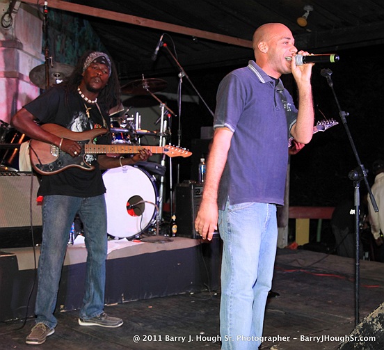 Luciano performing at The Jungle in Negril, Jamaica