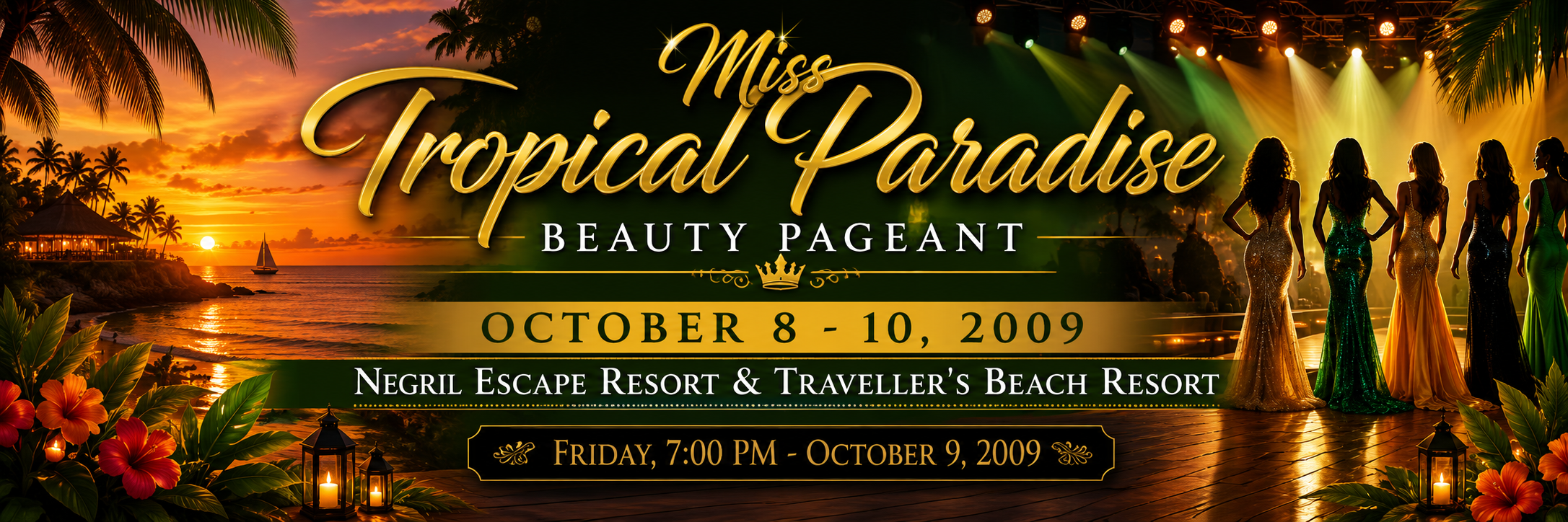 Miss Tropical Paradise Beauty Pageant header