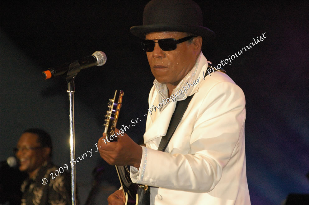 Tito Jackson @ Reggae Sumfest 2009 - International Night 2 - Tito Jackson, brother of the late King of Pop Michael Jackson performed live at Reggae Sumfest 2009. Reggae Sumfest 2009,Catherine Hall, Montego Bay, St. James, Jamaica W.I. - Saturaday, July 25, 2009 - Reggae Sumfest 2009, July 19 - 25, 2009 - Photographs by Net2Market.com - Barry J. Hough Sr. Photojournalist/Photograper - Photographs taken with a Nikon D70, D100, or D300 - Negril Travel Guide, Negril Jamaica WI - http://www.negriltravelguide.com - info@negriltravelguide.com...!